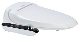 Side view of the Brondell Swash ecoseat 100 Side view of the Brondell Swash ecoseat 100